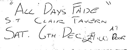 All Days fade ticket